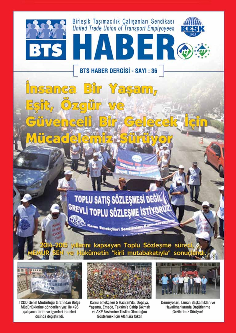 BTS Haber Dergisi Sayı 36