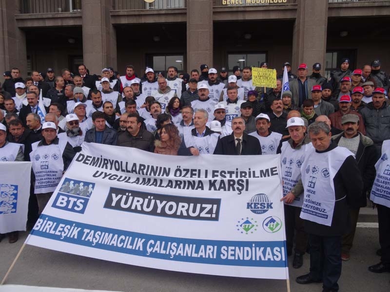 Özelleştirme Uygulamalarına Karşı Yürüyüşümüz Sonucunda TCDD Yönetimi İle Yaptığımız Görüşmenin Sonuç Metni