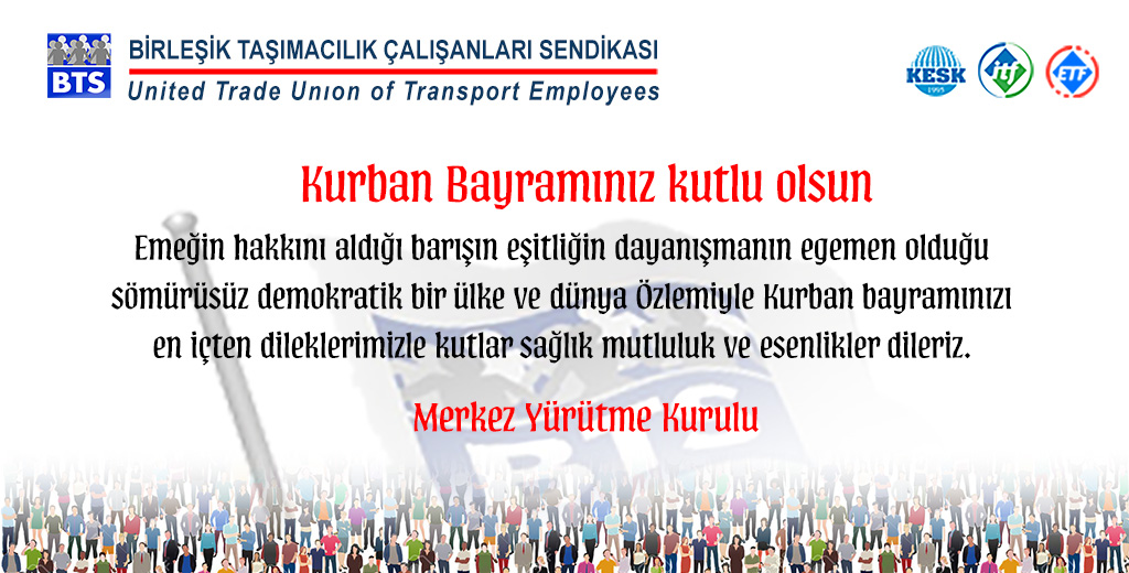 Kurban Bayramınızı Kutlarız
